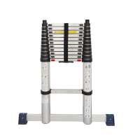 EN131-6 3.8m telescopic ladder soft close design