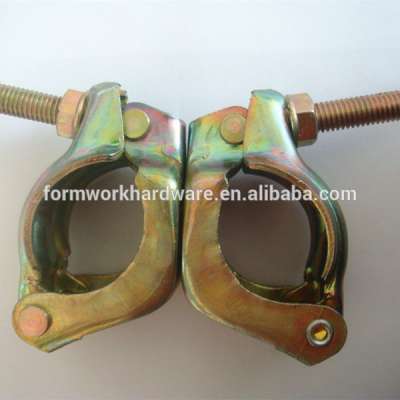 formwork steel pipe scaffold fixed/swivel clamp, pipe/coupler/ladder clamp