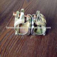 pipe fitting scaffolding fixed or swivel clamp for 48.6mm pipes