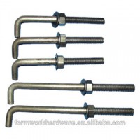 galvanized L shape anchor bolt