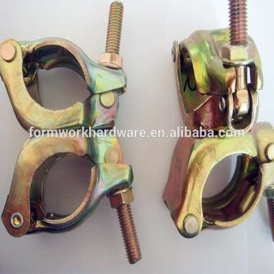 steel construction scaffold prop fixed or swivel clamp formwork manufacturer