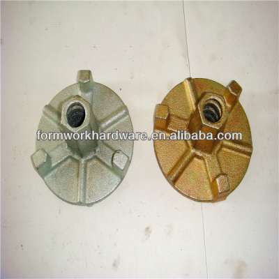 construction cast tie nut, thread nut, 3 wings nut